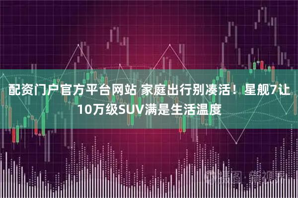 配资门户官方平台网站 家庭出行别凑活!星舰7让10万级SUV满是生活温度